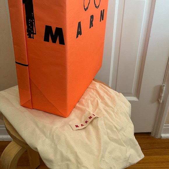 Marni Lined Canvas Tote Bag - "Marni for Miami" - Picture 5 of 15